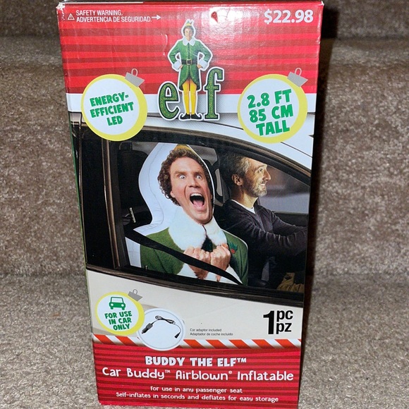 Buddy The Elf Car Buddy Airblown inflatable - Picture 2 of 3